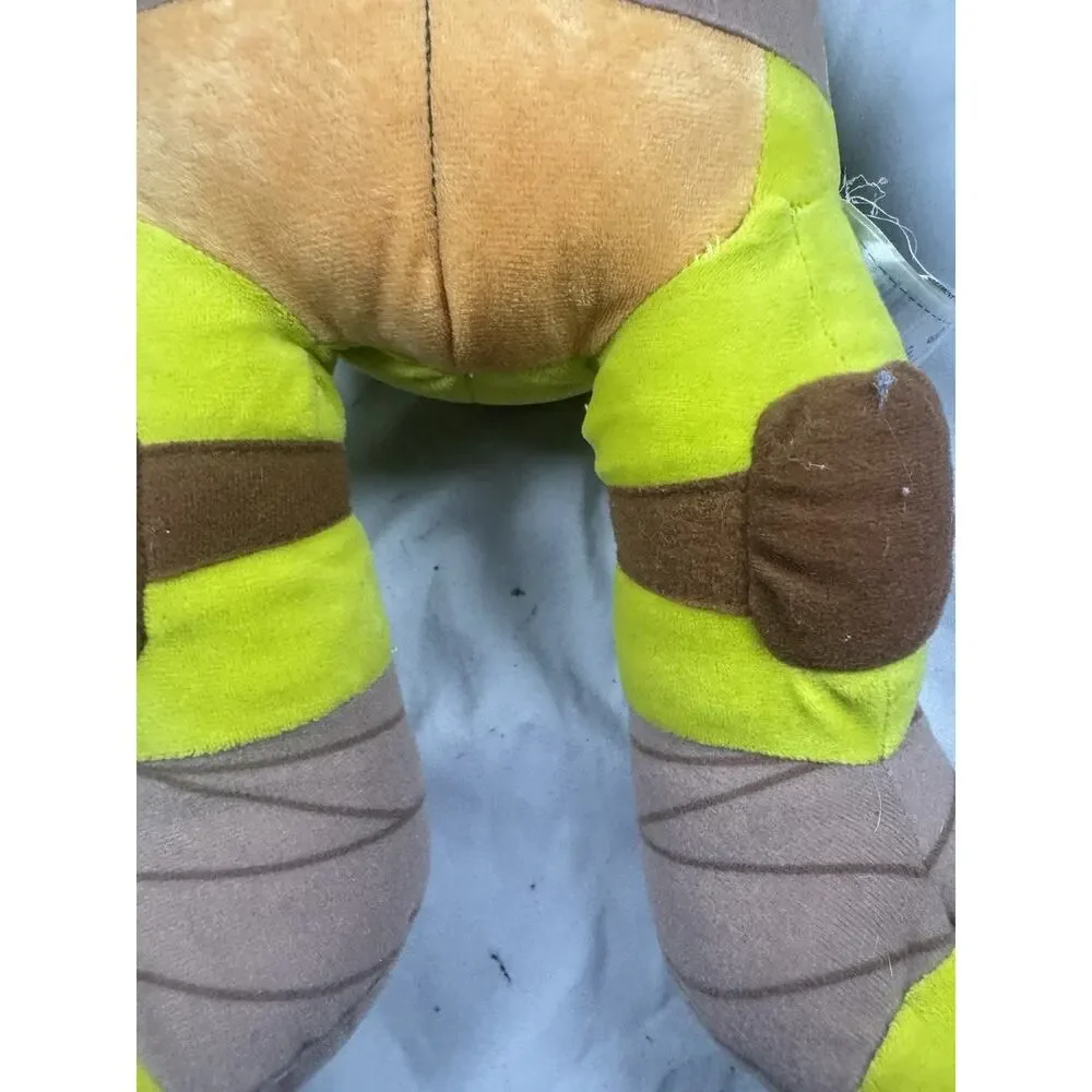 Build A Bear TMNT Michelangelo Plush Stuffed Turtle Nickelodeon 16”